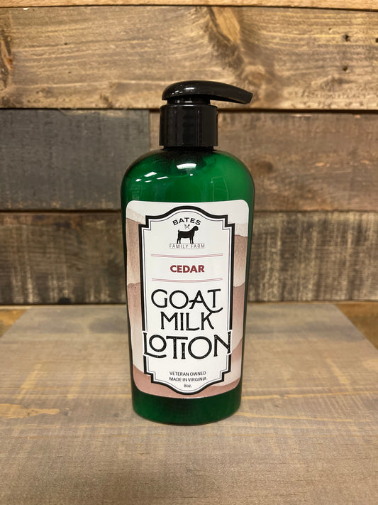 Goat Milk Lotion Cedar