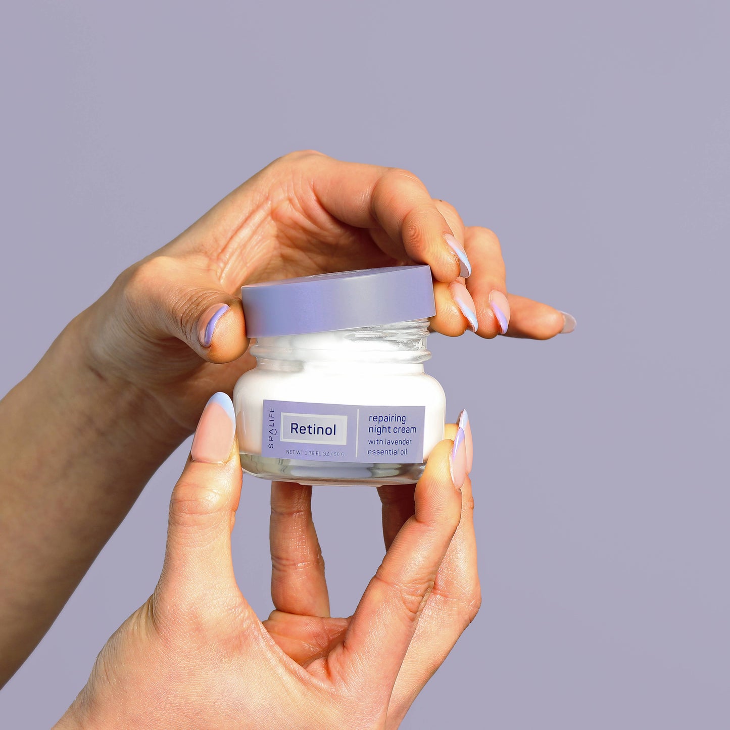 Rejuvenating Night Cream Infused with Lavender Essential Oil