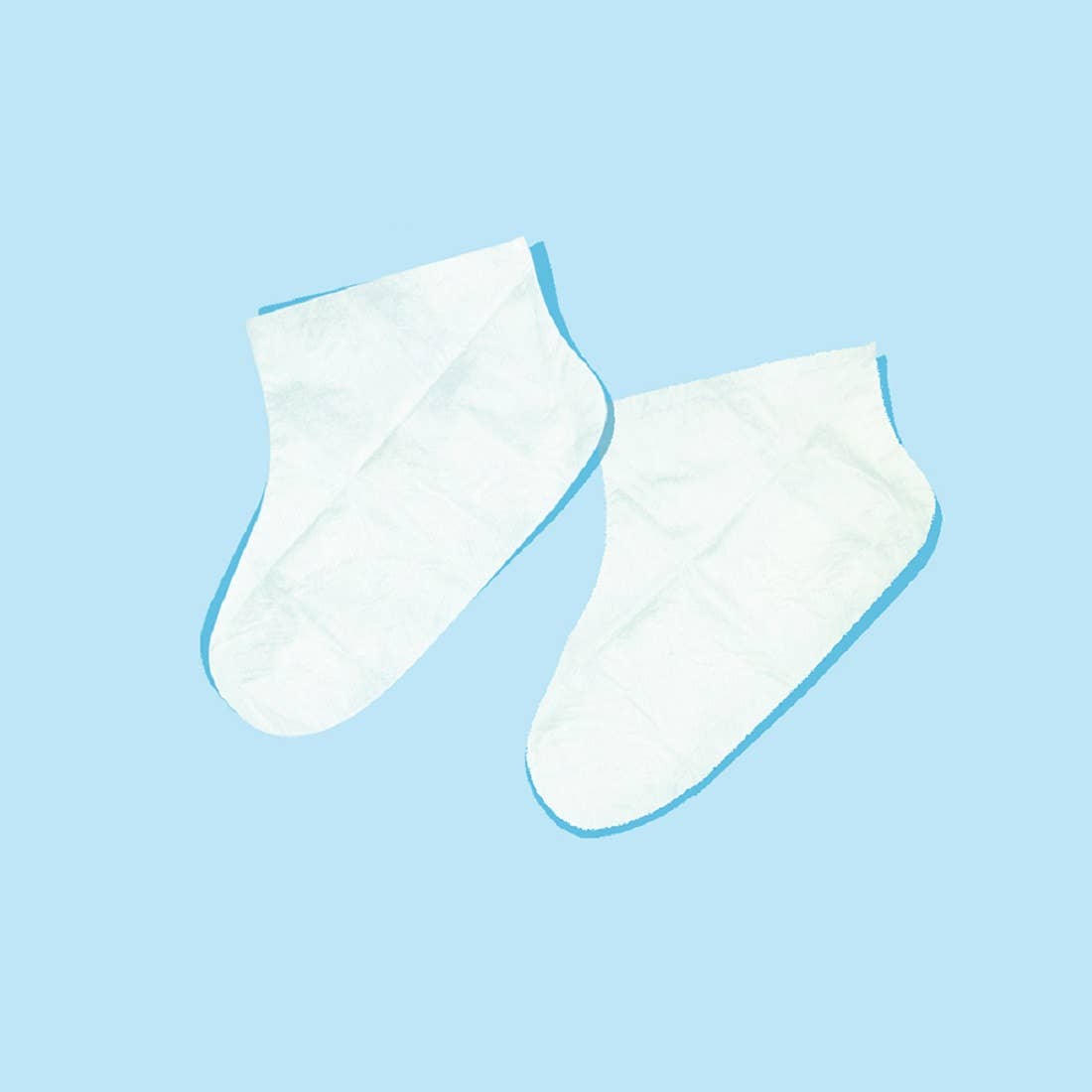 Men's Cooling Mint Moisturizing Foot Sock Treatment