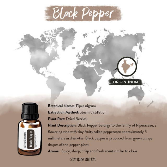 Black Pepper Essential Oil 5ml