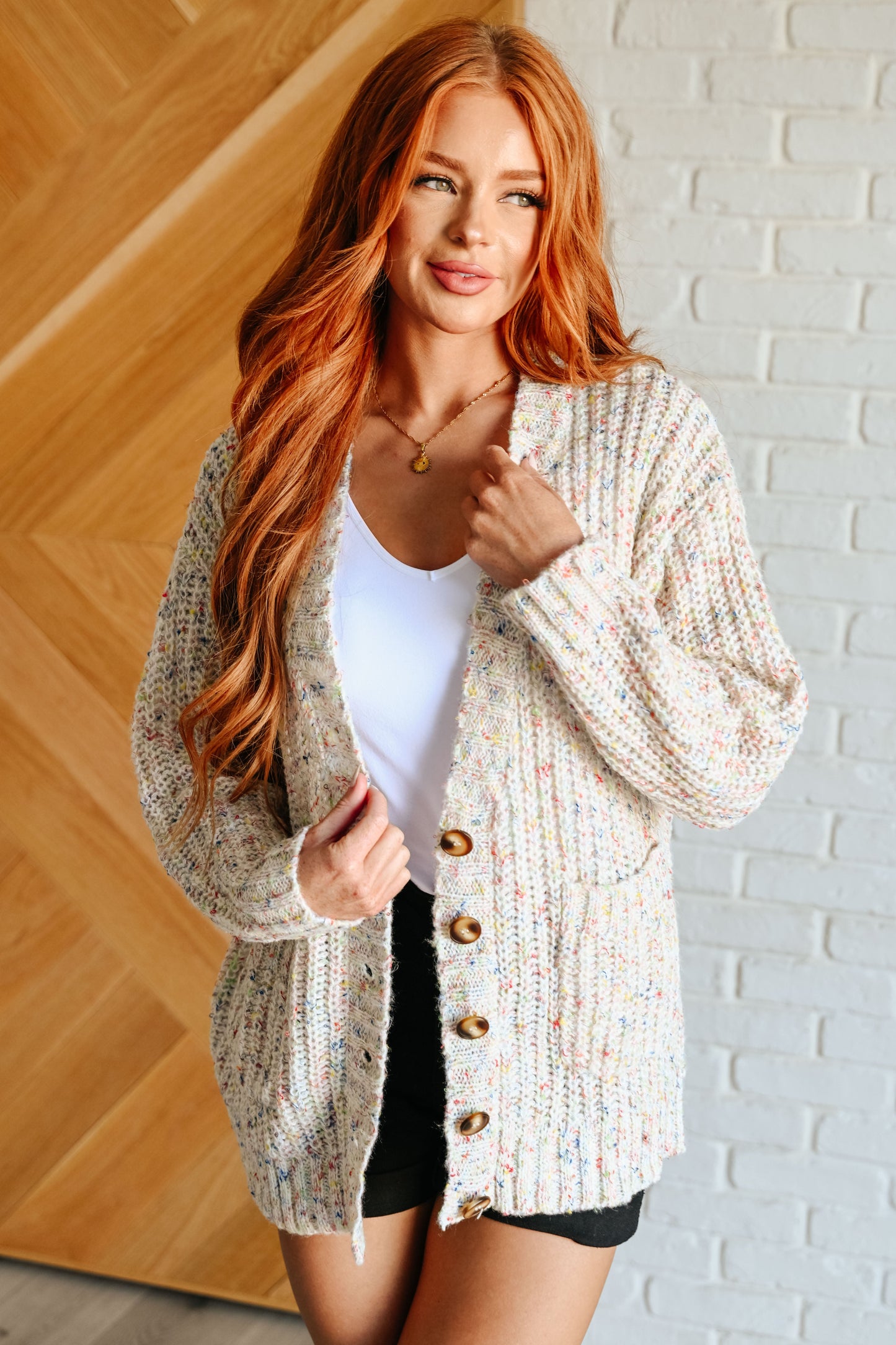 Slipping Through My Fingers Sweater Knit Cardigan