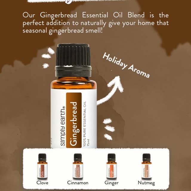 Gingerbread Essential Oil Blend 15ml