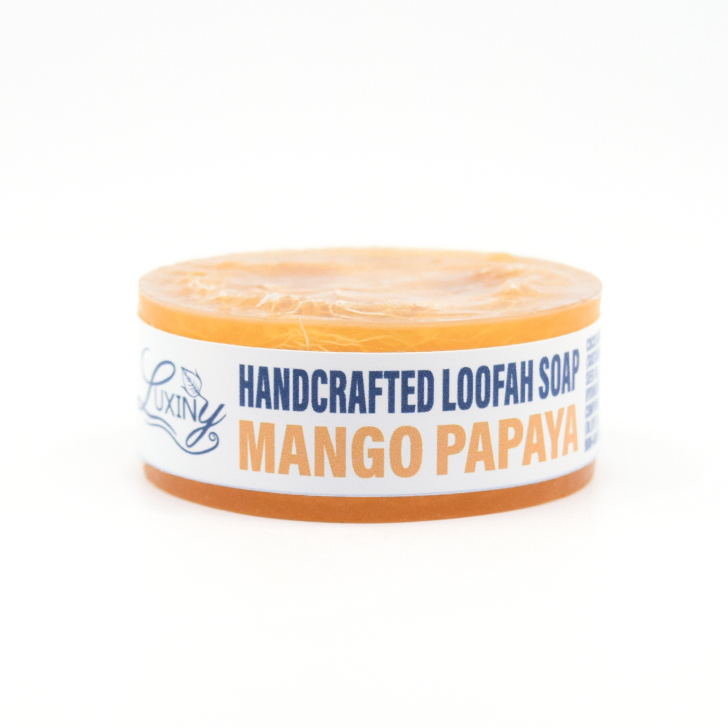 Glycerin Soap - Mango Papaya Loofah Soap - Handmade Soap