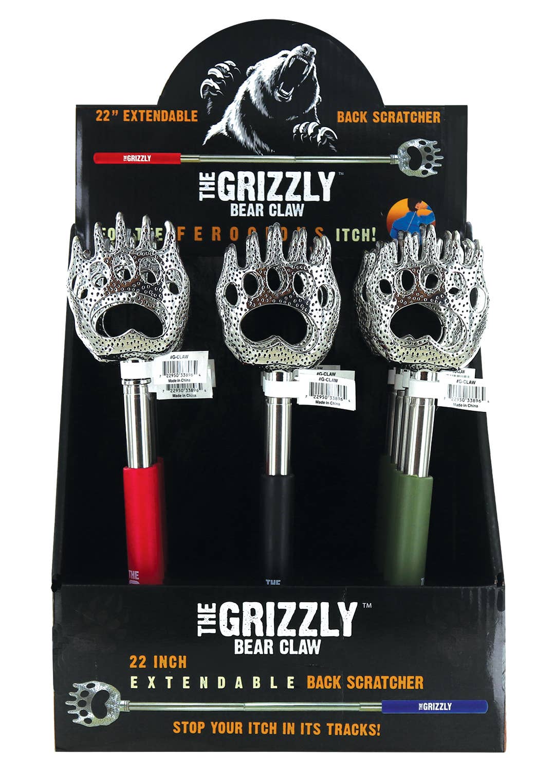 The Grizzly! Extendable Back Scratcher