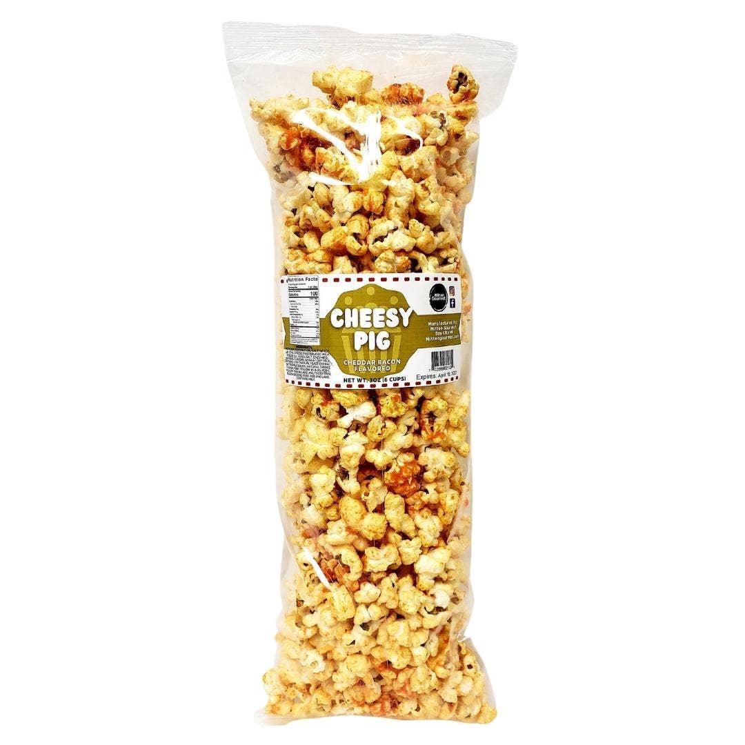Flavored Popcorn Cheesy Pig