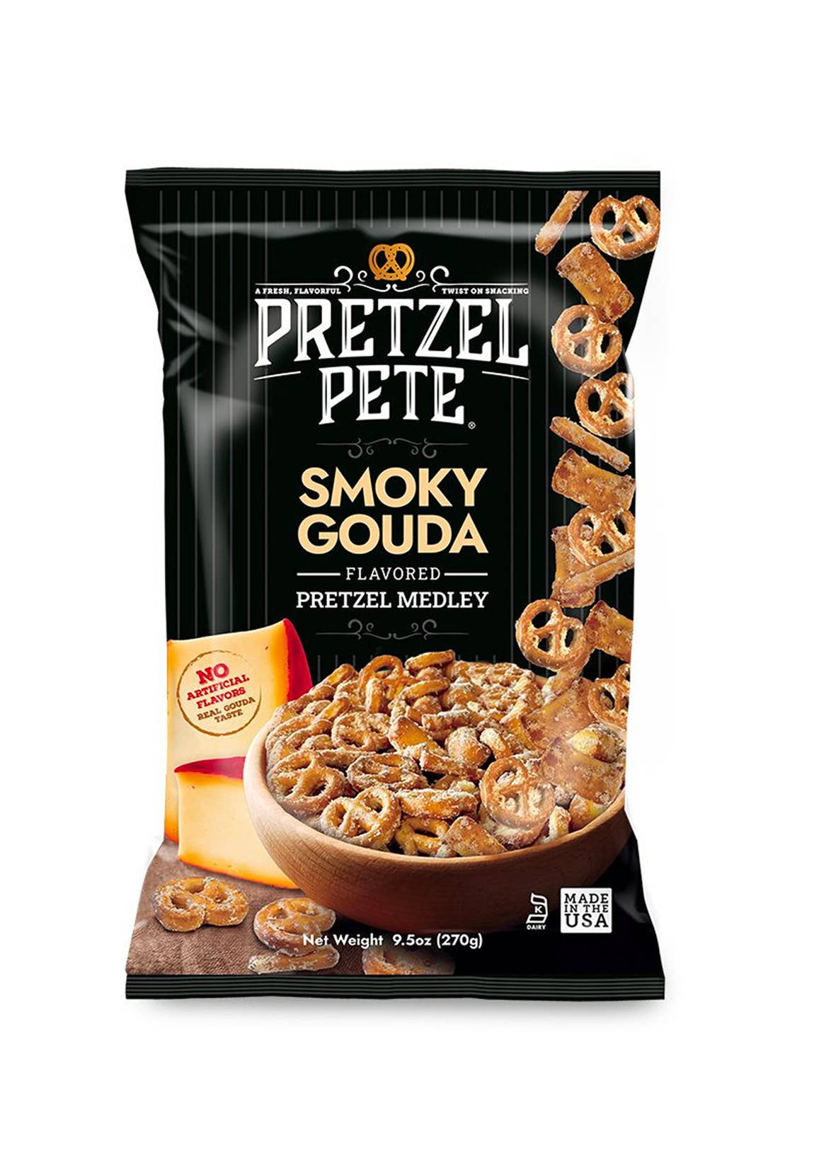 Smoky Gouda Pretzel Medley 9.5oz