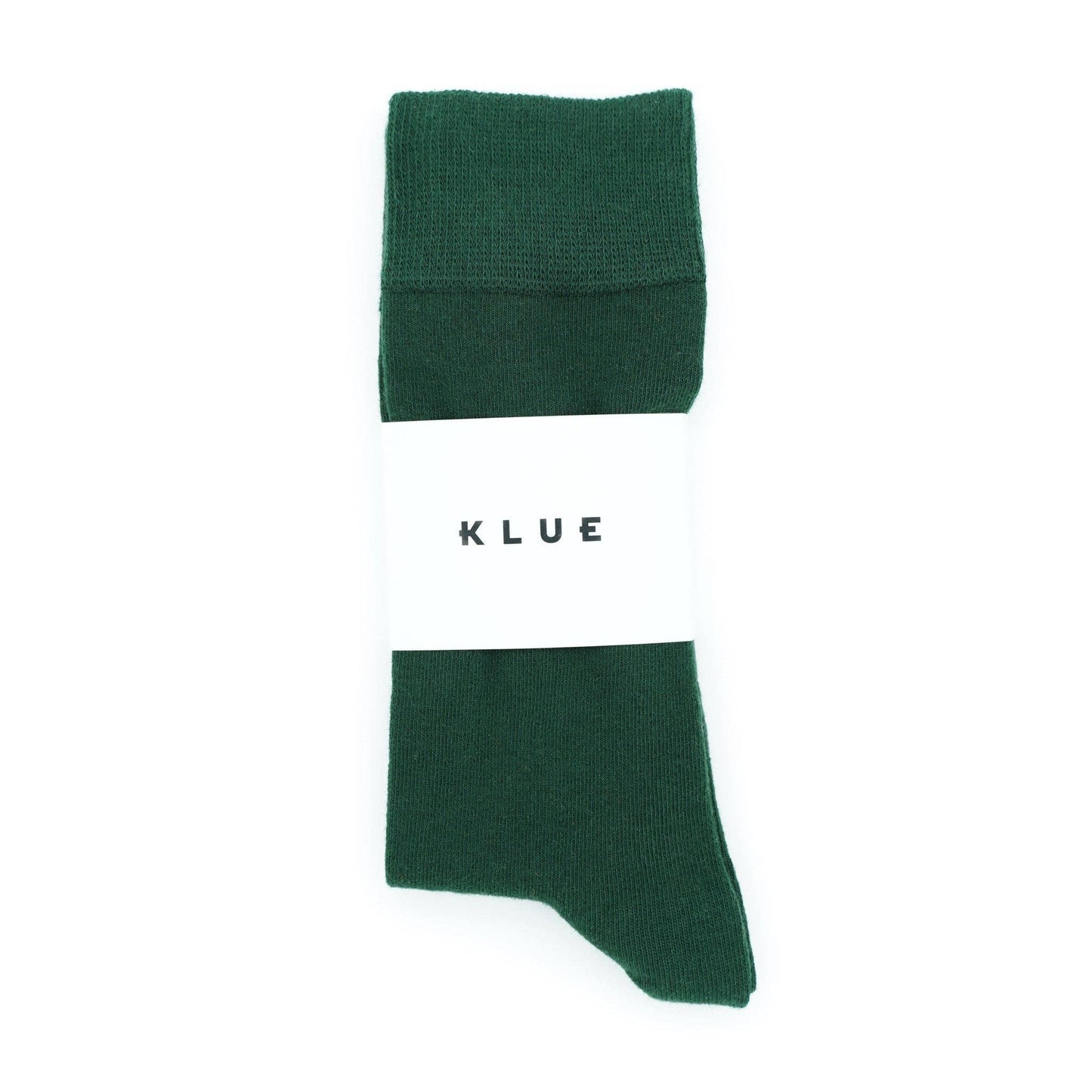 Klue organic solid socks | Green