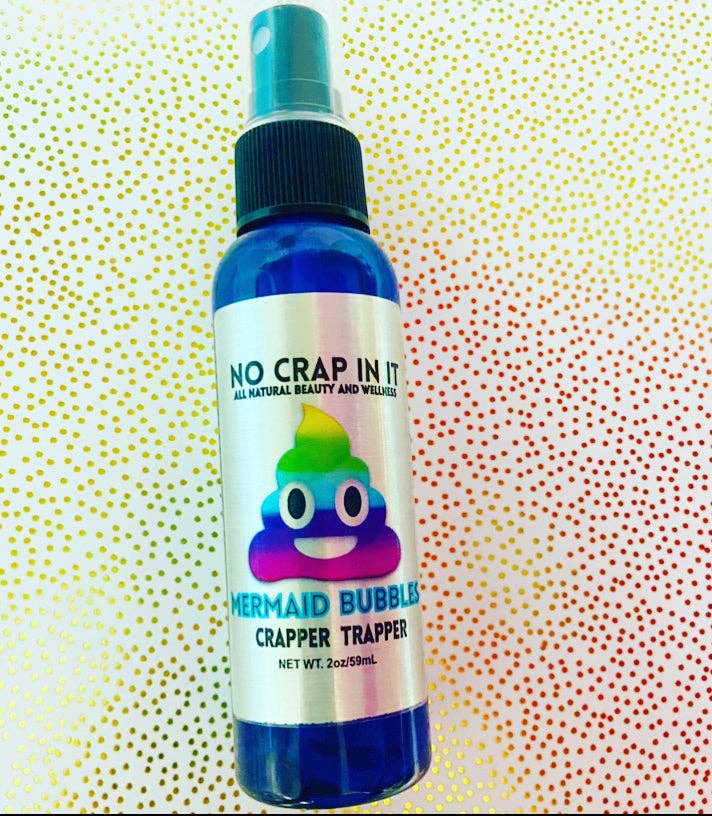 Crapper Trapper Mermaid Bubbles - Toilet Spray