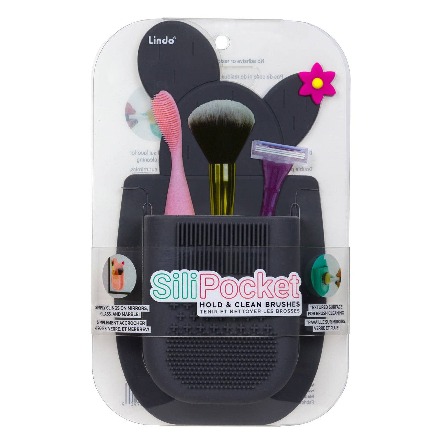 Lindo SiliPocket - Brush Pocket and Brush Cleaning Pad