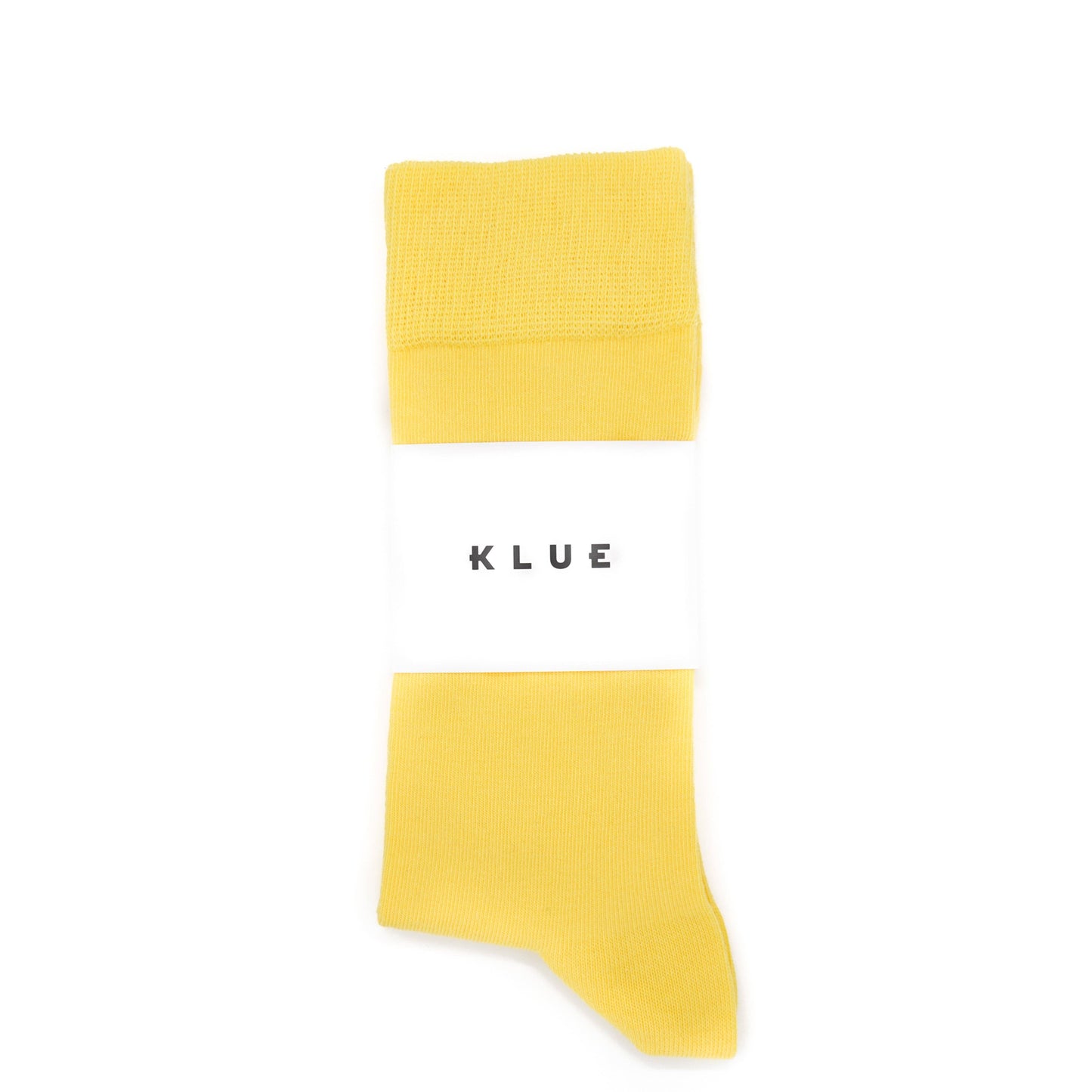 Klue organic solid socks | Yellow