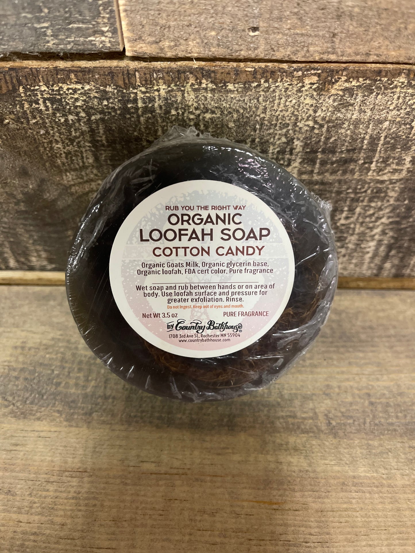 Loofah Soap Cotton Candy