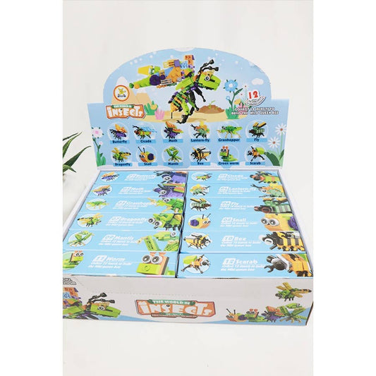 Insects Building Block Toy Set