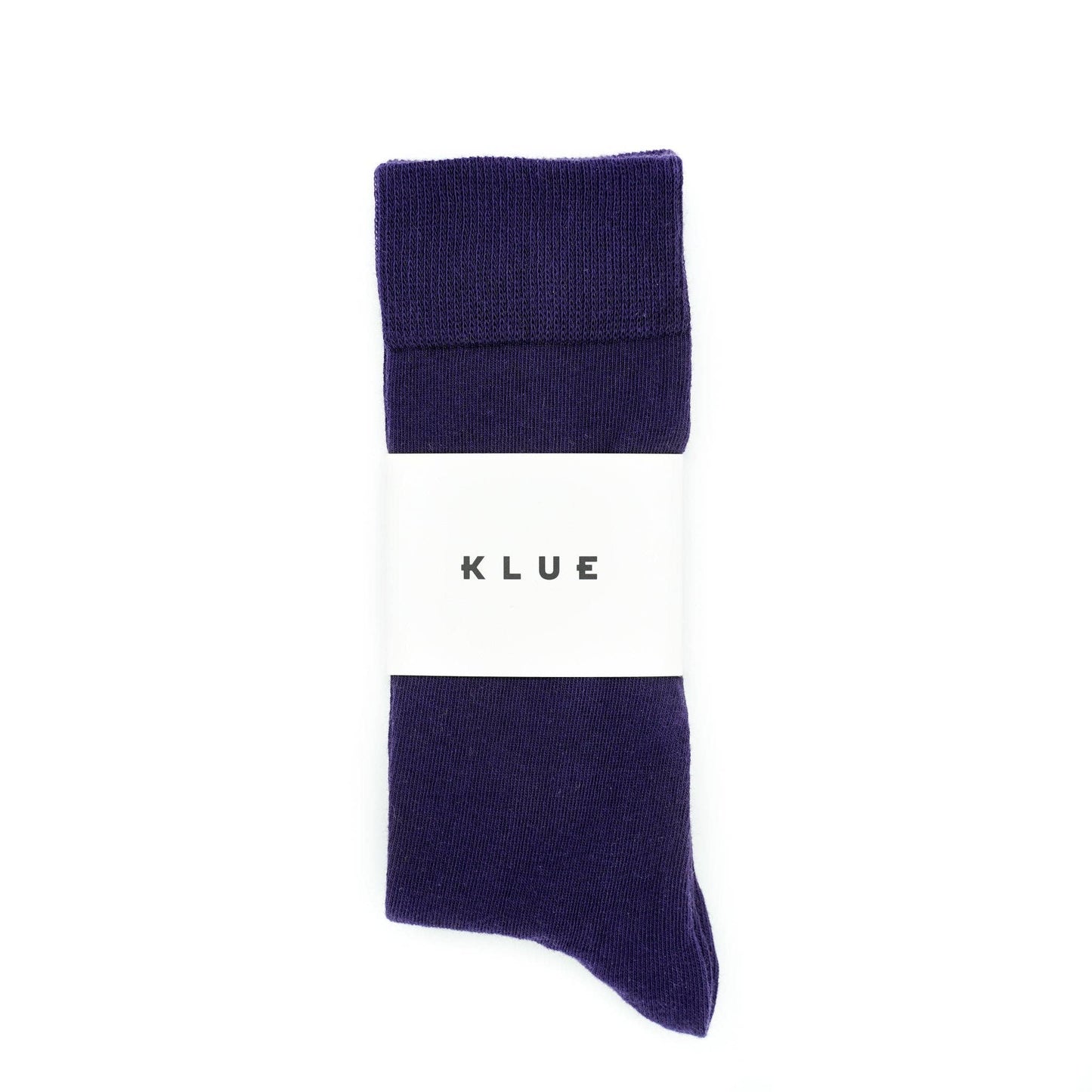 Klue organic solid socks | Indigo