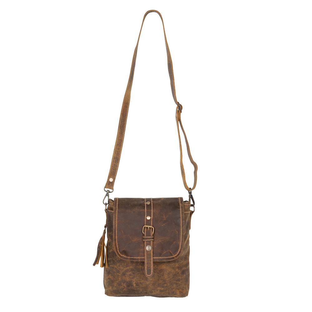 BROWN BEAUTY LEATHER BAG