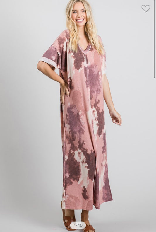 Tie Dye Maxi Dress