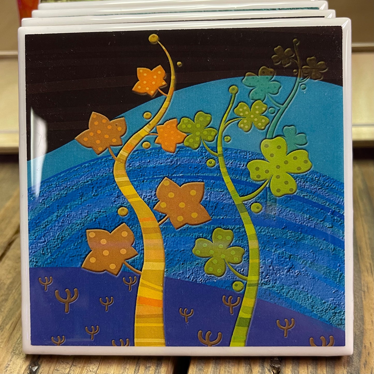 Hand Glazed Art Tiles