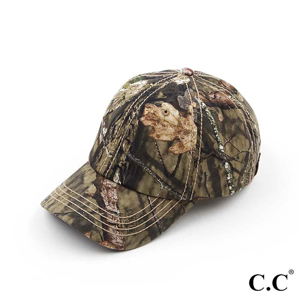 Mossy Oak Camouflage Hat