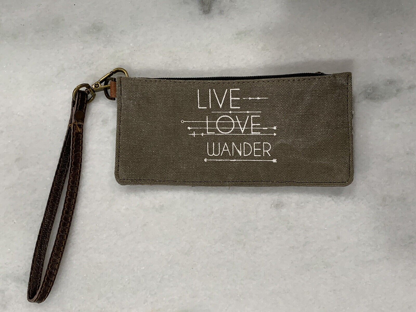 Canvas Live Love Wander Wallet Mona B