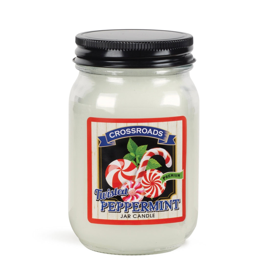 Twisted Peppermint Candle